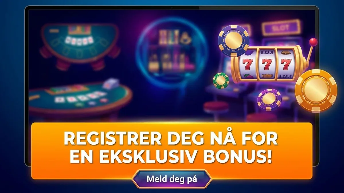 Registrering med bonus